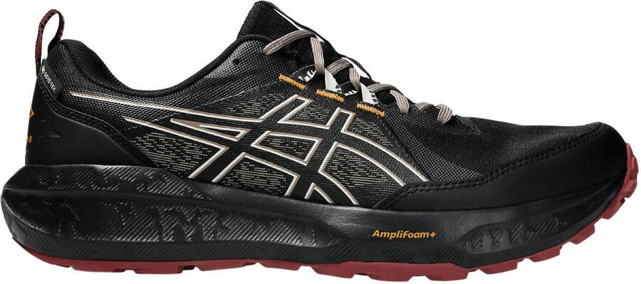 ASICS Gel-Sonoma 8 GTX mesh hardloopschoenen zwart ecru