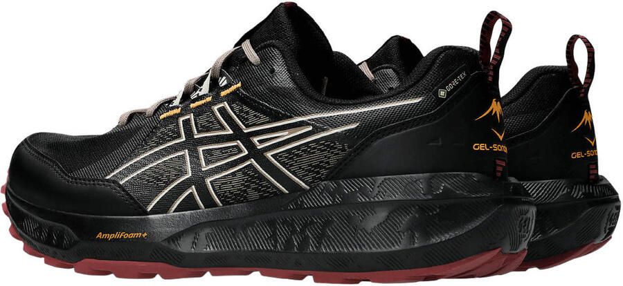 ASICS Gel-Sonoma 8 GTX mesh hardloopschoenen zwart ecru - Foto 3