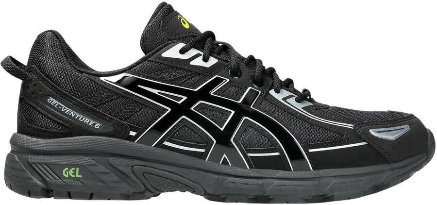 ASICS Gel-Venture 6 sneakers zwart zilver metallic