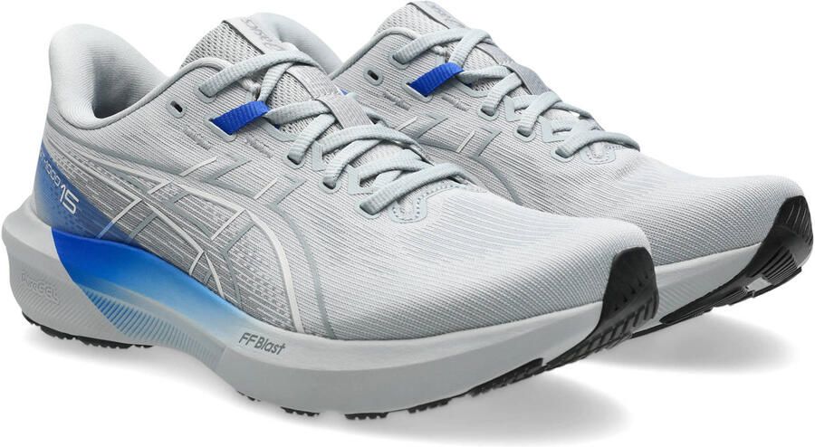 ASICS GT-1000 mesh hardloopschoenen lichtgrijs blauw
