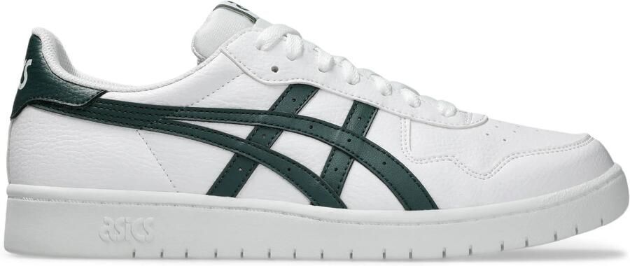 ASICS Japan S imitatieleren sneakers wit donkergroen