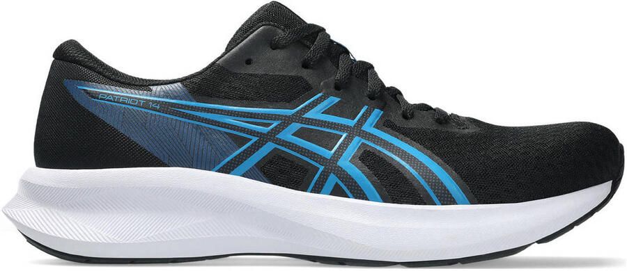 ASICS Patriot 14 hardloopschoenen zwart blauw