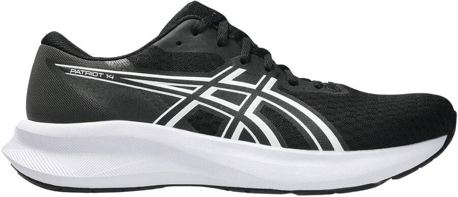 ASICS Patriot 14 hardloopschoenen zwart wit