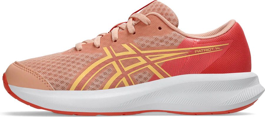 ASICS Patriot 14 mesh hardloopschoenen rood oranje