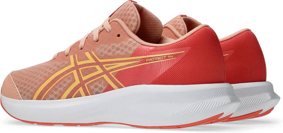 ASICS Patriot 14 mesh hardloopschoenen rood oranje - Foto 3