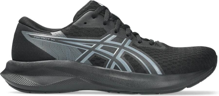 ASICS Patriot hardloopschoenen zwart lichtblauw