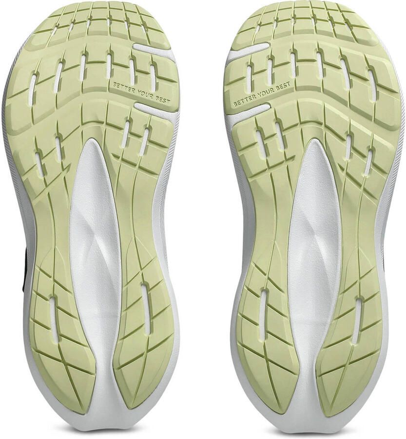 ASICS Patriot mesh hardloopschoenen donkerblauw geel lichtblauw - Foto 2
