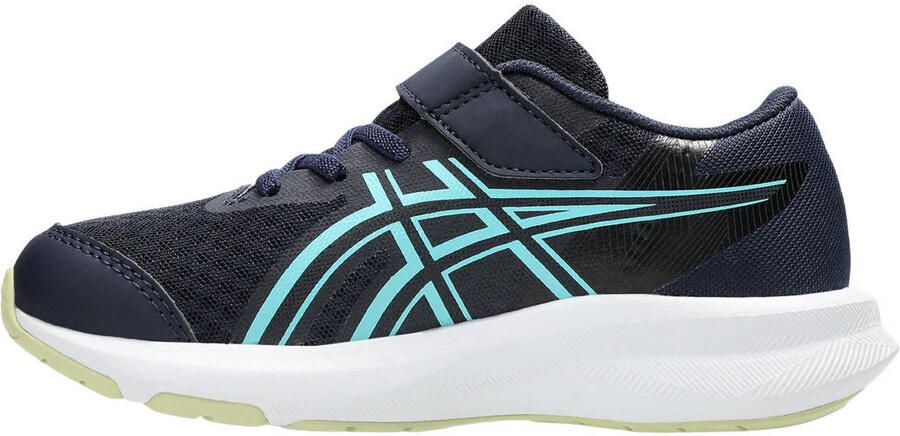ASICS Patriot 14 hardloopschoenen donkerblauw geel lichtblauw - Foto 3