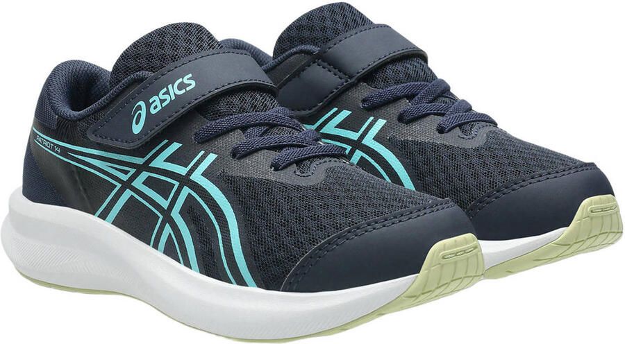 ASICS Patriot 14 hardloopschoenen donkerblauw geel lichtblauw - Foto 2