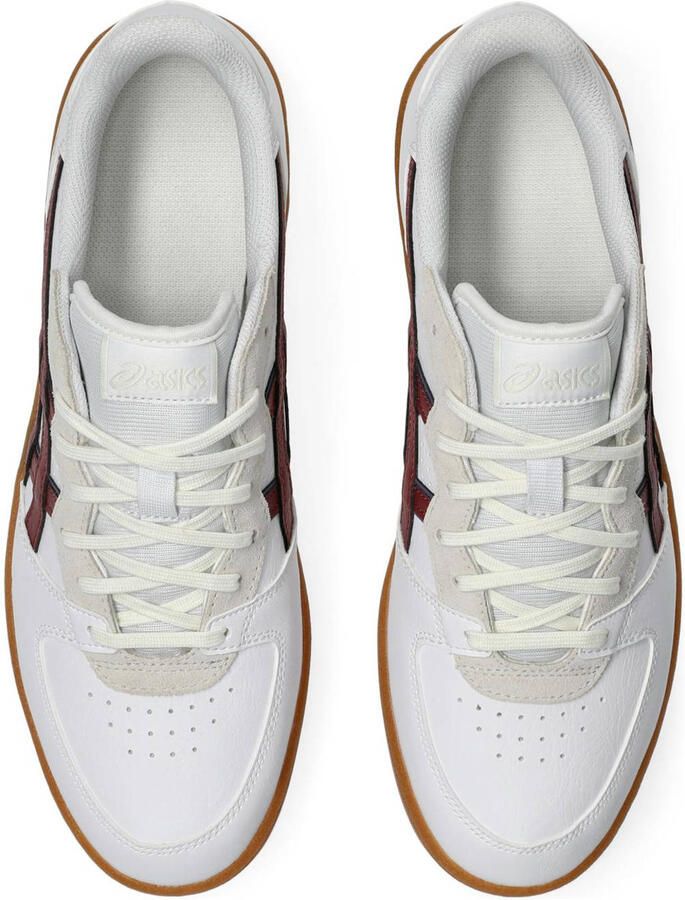 ASICS Skyhand OG sneakers wit donkerrood