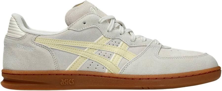 ASICS Skyhand OG suède sneakers ecru lichtgeel