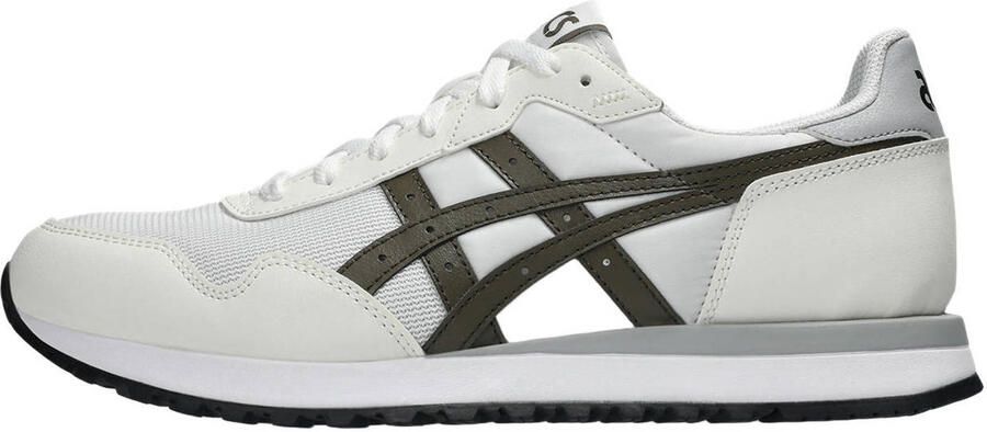 ASICS Tiger Runner II sneakers wit donkerbruin - Foto 2