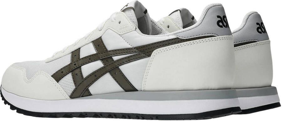 ASICS Tiger Runner II sneakers wit donkerbruin - Foto 3