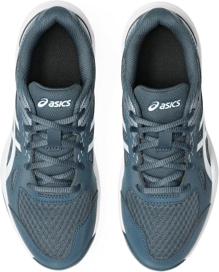 ASICS Upcourt 6 mesh sportschoenen donkerblauw wit - Foto 3