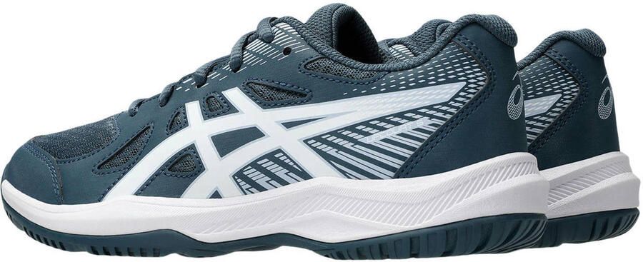 ASICS Upcourt 6 mesh sportschoenen donkerblauw wit - Foto 3