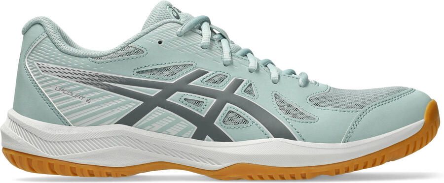 ASICS Upcourt 6 mesh sportschoenen mintgroen grijs