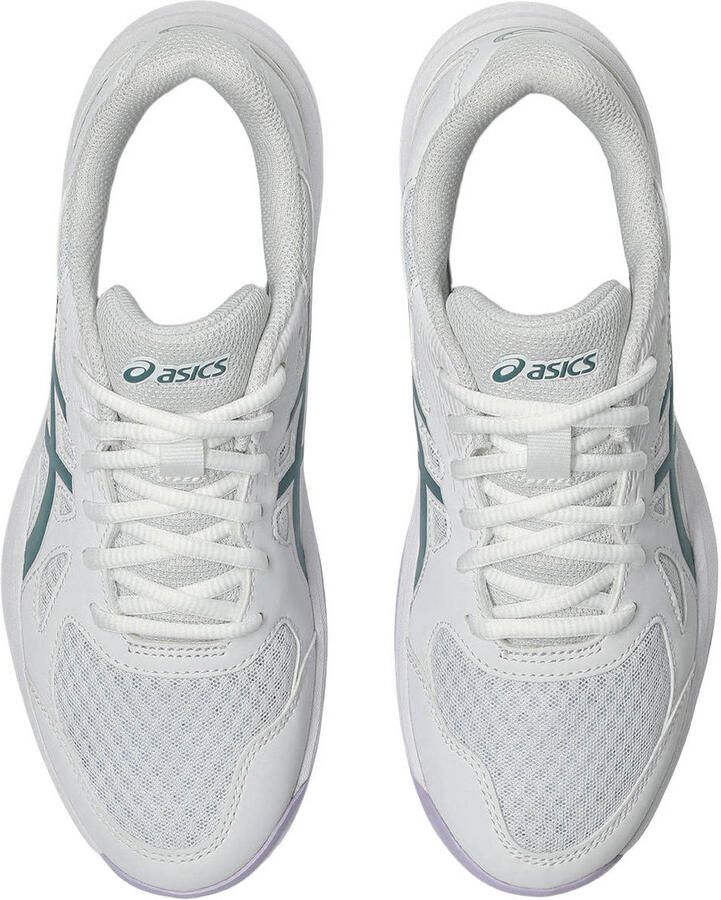 ASICS Upcourt 6 mesh sportschoenen wit grijs - Foto 3