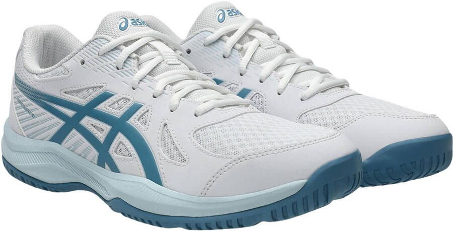 ASICS Upcourt 6 zaalsportschoenen wit lichtblauw - Foto 2