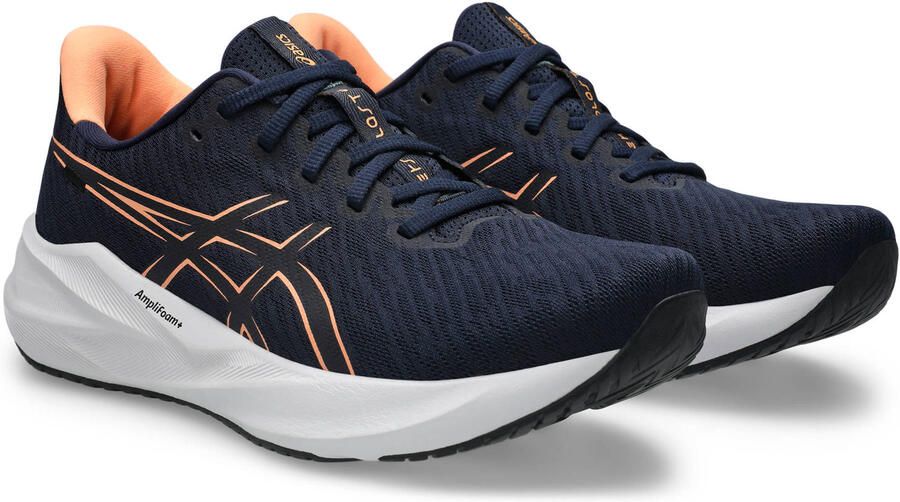 ASICS Versablast 4 hardloopschoenen donkerblauw oranje - Foto 3