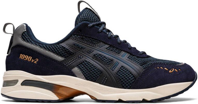 ASICS GEL-1090™ V2 suède sneakers donkerblauw