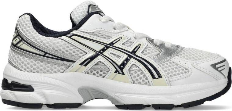 ASICS GEL-1130 Unisex Schoenen Wit Maat: 33.5 Mesh Synthetisch Foot Locker