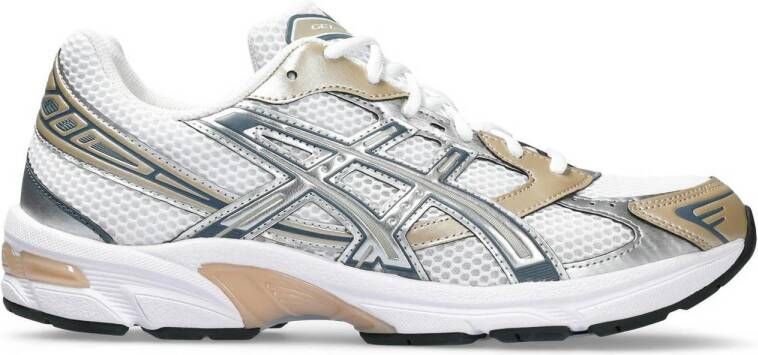 Asics GEL-1130 White Wood Crepe Wit Mesh Lage sneakers Dames