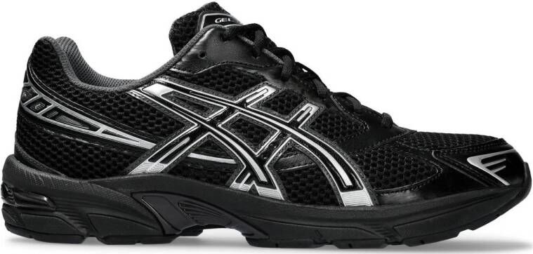 ASICS SportStyle GEL-1130 black pure silver ASICS Gel in zwart formaten: 37.5