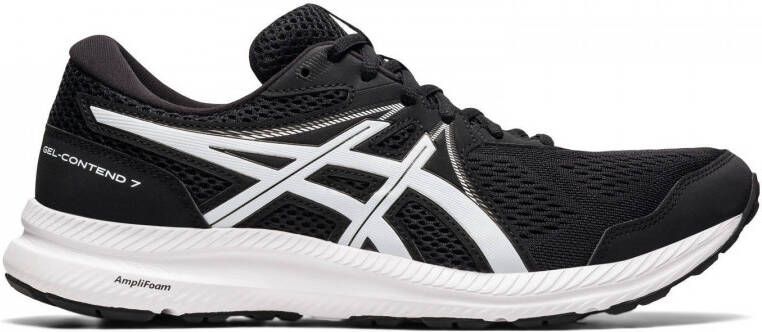 ASICS Gel Contend 7 Neutrale Hardloopschoenen 40 5 Zwart - Schoenen.nl