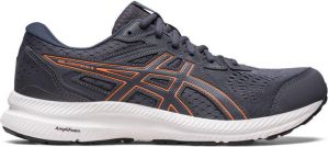 ASICS Gel-Contend 8 hardloopschoenen antraciet oranje