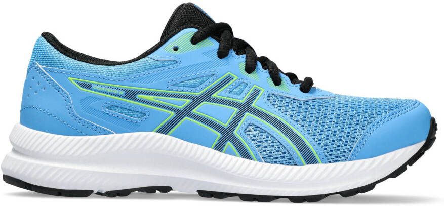 ASICS Contend 8 Gs Hardloopschoenen Blauw 1 2