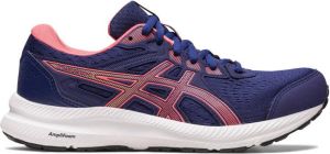 ASICS Gel-Contend 8 Hardloopschoenen Indigo Blue Papaya Dames