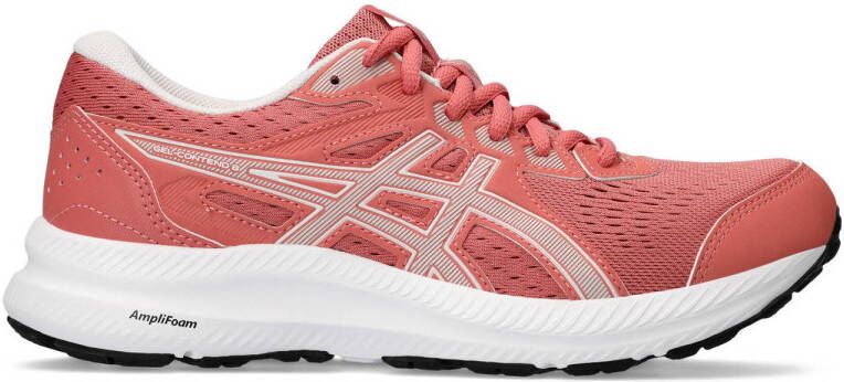 ASICS Gel-Contend 8 hardloopschoenen donkerroze wit