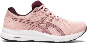 ASICS Gel-Contend 8 Hardloopschoenen Frosted Rose Deep Mars Dames