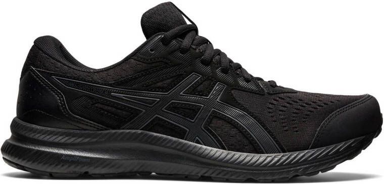 ASICS Gel-Contend 8 hardloopschoenen zwart grijs