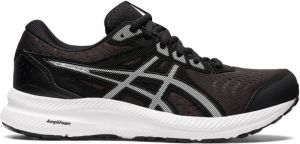ASICS gel-contend 8 hardloopschoenen zwart wit dames