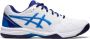 ASICS Gel-Dedicate 7 tennisschoenen wit kobaltblauw - Thumbnail 1