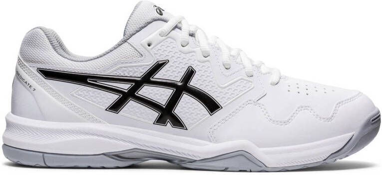 ASICS Gel-Dedicate 7 Heren Sportschoenen Tennis Smashcourt White Black
