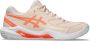 ASICS GEL DEDICATE 8 CLAY tennisschoenen roze oranje - Thumbnail 1