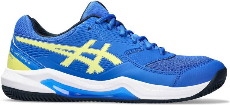 ASICS Gel-Dedicate 8 Padel padelschoenen kobaltblauw geel