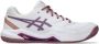 ASICS Gel-Dedicate padelschoenen wit paars - Thumbnail 1