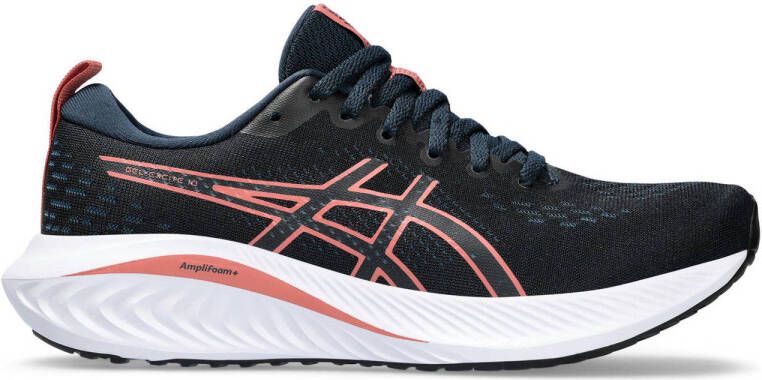 ASICS Gel-Excite 10 hardloopschoenen donkerblauw oranje