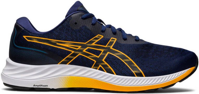 ASICS Gel-Excite 9 hardloopschoenen donkerblauw geel