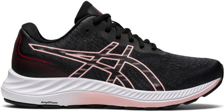 ASICS Gel-Excite 9 dames hardloopschoenen Zwart Uitneembare zool
