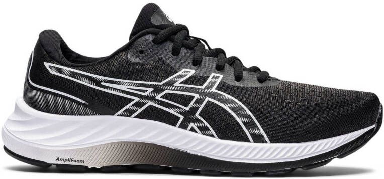 ASICS gel-excite 9 hardloopschoenen zwart wit dames