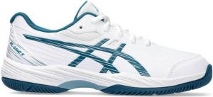 ASICS Gel-Game 9 tennisschoenen wit blauw kids