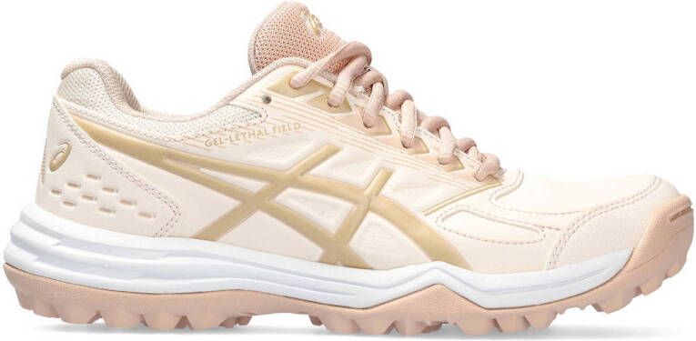 ASICS Gel-Lethal Field hockeyschoenen beige roze