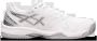 ASICS Women's White And Grey Gel Padel Pro 5 1042a200 101 Padel Shoes - Thumbnail 1