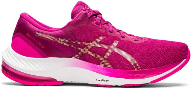 ASICS Gel-Pulse 13 hardloopschoenen fuchsia wit