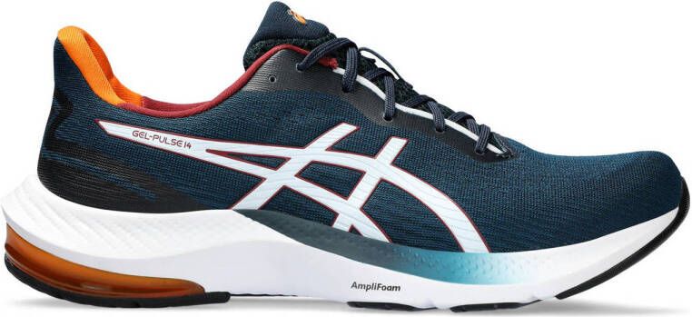 ASICS Gel Pulse 14 Marineblauw Hardloopschoenen
