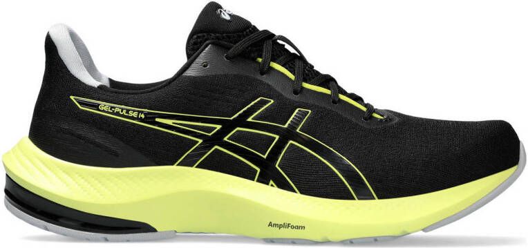 ASICS Gel-Pulse 14 hardloopschoenen zwart geel